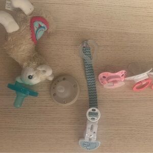 Assorted pacifiers